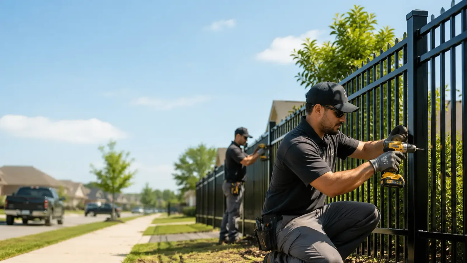 Metal Fence Installation in Collison, IL